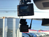 社外前後ドラレコです。もしもの時にしっかり記録が残ります。