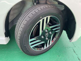 タイヤサイズは155/65R14純正アルミホイール付き!(夏タイヤ装着)冬タイヤ、ホイール注文も承っております☆