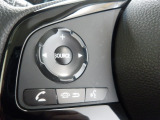 ハンドルにオーディオの操作スイッチが装備されています!視線を前方から外さずハンドルから手を離さずに操作できるのでとっても安全ですね♪
