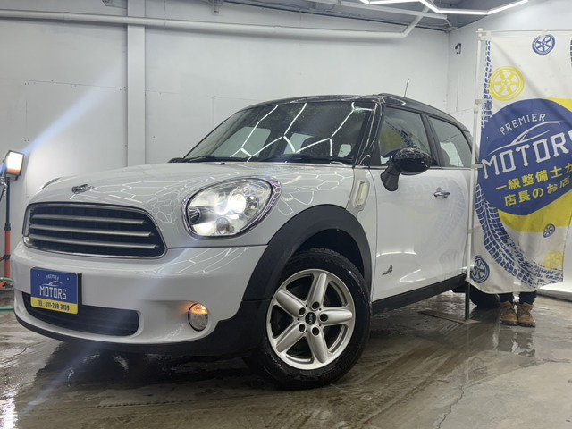 ミニクロスオーバークーパー オール4 4WD4WD/自社分割/事故無/社外ナビ/フルセグTV