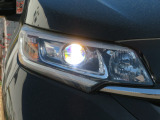 切れにくく明るい!LEDヘッドライト装備。