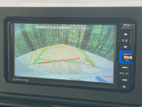 【バックカメラ】駐車時に後方がリアルタイム映像で確認できます。大型商業施設や立体駐車場での駐車時や、夜間のバック時に大活躍!運転スキルに関わらず、今や必須となった装備のひとつです!
