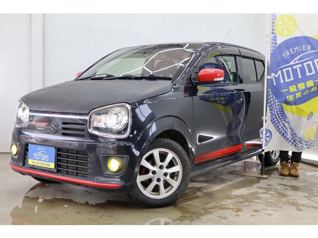 アルトターボRS オートギヤシフト 4WD自社分割/ターボ/事故無/レーダーブレーキ