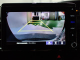 バックも安心のリアカメラ付いています。リアカメラがあると、いつでも安全にバックできますね。死角も減ります。3ビュー切り替え、ガイド線表示なので便利です。