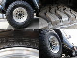 タイヤは、ラグナDフォース&times;オープンカントリー M/T(33/10.5/15)となります。