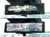 車両後方のカメラ映像をミラー面に映し出して、いつでもクリアな後方視界を確保する、インテリジェントルームミラー!