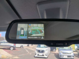 アラウンドビューモニターは、ルームミラーにも選択表示可能です!