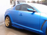 過去分解整備記録簿も12枚残ったカスタムRX-8の入庫!ダンロップ製WS20718AWを装着し、TEIN車高調、トラストマフラー、MOMOステアリングなど多数の高額パーツを装備した希少価値の高い一台