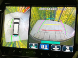 【全方位モニター用カメラ】専用のカメラにより、上から見下ろしたような視点で360度クルマの周囲を確認することができます☆死角部分も確認しやすく、狭い場所での切り返しや駐車もスムーズに行えます。