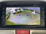 後方確認に便利なバックモニターが付いて安心です