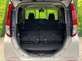 普段のお買い物や通勤、送迎等に十分な荷室スペースを確保しております。セカンドシートを倒すと、大きな荷物の積載も可能です♪