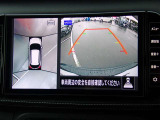 上からの視点で狭い駐車場への駐車などに役立つアラウンドビューモニターです♪