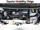 普段はあまり見ないエンジンルーム内も綺麗に仕上げています。見えないところも清潔に保ちたいですよね。