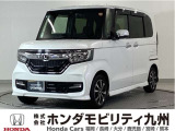 N-BOXカスタムGLホンダセンシングです!純正メモリーナビ、衝突低減ブレーキ、ドラレコ、リアカメラ、パワースライドドア、LEDヘッド、ETC、純正14インチアルミホイール他、充実しています!