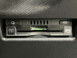 高速道路をスイスイッと通過の『ETC』付き!ETCカードをお持ちでない方は、トヨタETCカードもございますので、ご相談下さいね☆