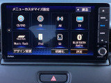 純正9インチナビです。フルセグTV・DVD再生可能!Bluetoothでお好きな音楽お聞きいただけます。