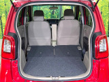 普段のお買い物や通勤、送迎等に十分な荷室スペースを確保しております。セカンドシートを倒すと、大きな荷物の積載も可能です♪