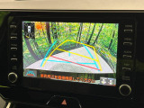【バックカメラ】駐車時に後方がリアルタイム映像で確認できます。大型商業施設や立体駐車場での駐車時や、夜間のバック時に大活躍!運転スキルに関わらず、今や必須となった装備のひとつです!