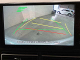 バックガイドモニターで、後方を確認しながら安心して駐車することができます。運転初心者も熟練者も必須の機能ですよ!