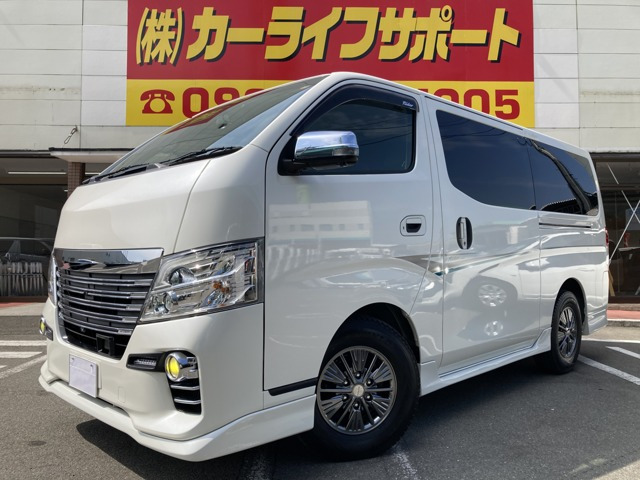 NV350キャラバン2.5 ライダー プレミアムGX ロング プロスタイルパッケージ ディーゼル左パワースライドドア・フルエアロ・ライダ