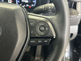 前方の車との車間を設定し、スピードを上げたり緩めたりを自動で行ってくれる追尾式の「レーダークルーズ」。上級装備の一つです!高級車にしかつかない嬉しい機能です。