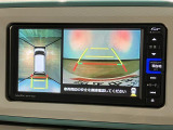 全方位カメラを装備!運転席から見えにくい部分をナビの画面に映して、安全に運転出来ます♪
