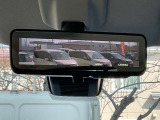 スマートルームミラーです、アラウンドビュー画像で車両の周囲が360度映ります