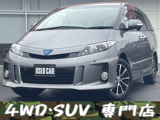 エスティマハイブリッド 2.4 アエラス プレミアムエディション 4WD 1オーナー 禁煙車...