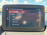 ラジオ、Bluetoothが使えます