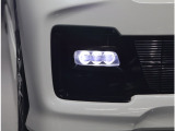 フォグライトもLEDライトで、夜間運転時・雨天時・濃霧時と視界の確保を補助してくれます!