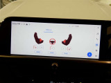 ヒーター&ベンチレーション付シートです。ステアリングヒーターも装備しています。暑い時期も寒い冬も快適に過ごせるうれしい装備です。