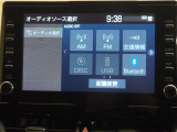 オーディオモードメニュー、AM・FMラジオ、CD・DVD再生、Bluetoothも接続可能!
