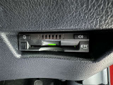 ETC車載器付きです。高速道路の料金所もスムーズに通過できます。