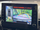 【パノラミックビューモニター】専用のカメラにより、上から見下ろしたような視点で360度クルマの周囲を確認することができます☆死角部分も確認しやすく、狭い場所での切り返しや駐車もスムーズに行えます。