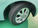 タイヤサイズは155/65R14純正アルミホイール付き!(夏タイヤ装着)冬タイヤ、ホイール注文も承っております☆