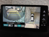 リアカメラがついているので、駐車や後進の際にとても便利です♪