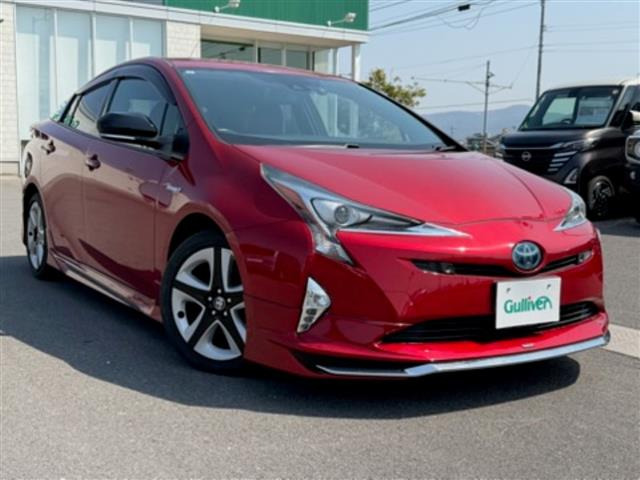 プリウス 1.8 A ツーリングセレクション 本革シート 修復歴無し