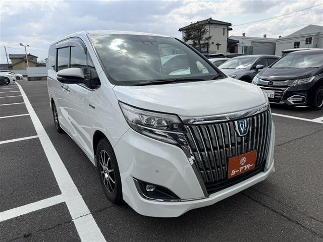 エスクァイアハイブリッド 1.8 Gi プレミアムパッケージ ワンオーナー 禁煙車 後席モ...