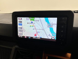 ナビつきでドライブも快適♪スマホと連携で音楽再生やハンズフリー通話もできます♪