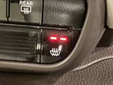 【シートヒーター】寒い日に重宝するシートヒーター!エアコンより早く温まってくれるので寒がりの人も安心ですね♪エアコンの温風は乾燥するから苦手、という方にもをおすすめです。