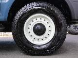 タイヤ&ホイールはDEANコロラド16インチAWにYOKOHAMAジオランダーX-AT235/85R16を装着しております!