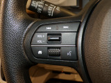 【ステアリングリモコン】ステアリングにオーディオ調節可能なスイッチが装備されていますので運転中でも視線をそらさずにオーディオの調節が可能です!