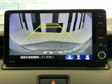 バックカメラ付きで後方の確認も安心です!スムーズな駐車・車庫入れをサポートいたします!