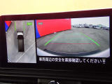 上からの視点で狭い駐車場への駐車などに役立つアラウンドビューモニターです♪