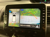 【アラウンドビューモニター】専用のカメラにより、上から見下ろしたような視点で360度クルマの周囲を確認することができます☆死角部分も確認しやすく、狭い場所での切り返しや駐車もスムーズに行えます。