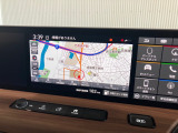 <ホンダ純正メモリーナビ>◆初めての場所もナビゲーションがご案内!楽しい旅行をサポートします。タッチパネル式で画面操作が非常に楽です!
