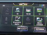 フルセグTV視聴可能・CD/DVD再生機能付きで、Bluetoothオーディオや音楽レコーディングにも対応しており、車内のエンターテインメントが充実しております ♪