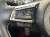 オーディオ操作もステアリングスイッチで対応可能。運転に集中することができますね。