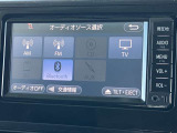 TV・ラジオ・CD再生・Bluetooth接続等が可能です。