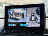 マルチビューカメラのお写真です。駐車が苦手な方でも楽に駐車が行えますね♪